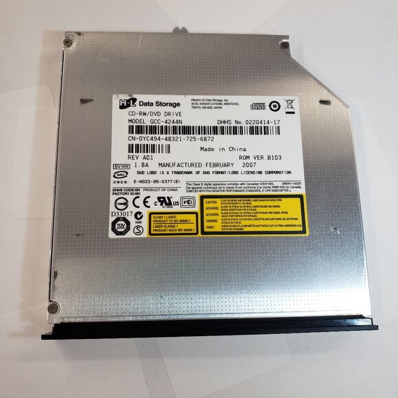 Hitachi LG DVD/CD-RW drive for laptops GCC-4244N. pre-owned - Picture 2 of 8